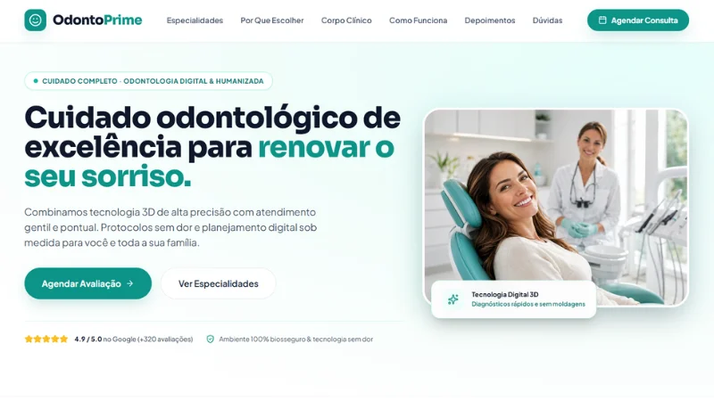 Prévia do Modelo Agenda 2 - Odontologia Especializada