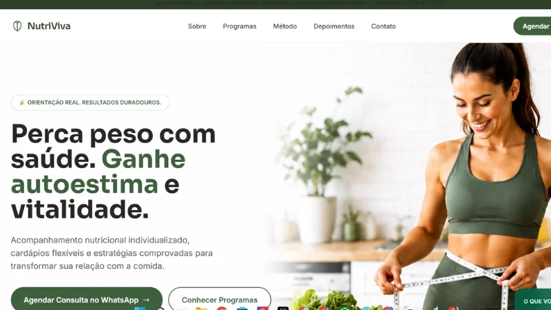 Prévia do Modelo Agenda 4 - Nutrição Clínica e Emagrecimento